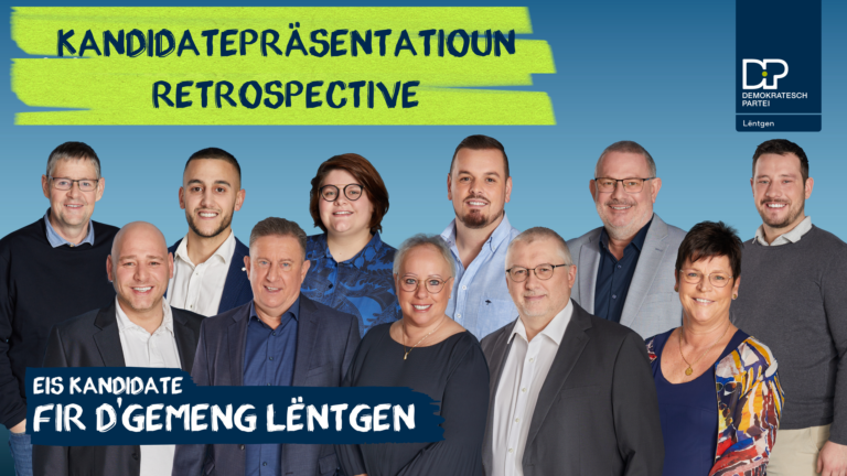 DP Lëntgen - KP - Retro 3 - Titelbild