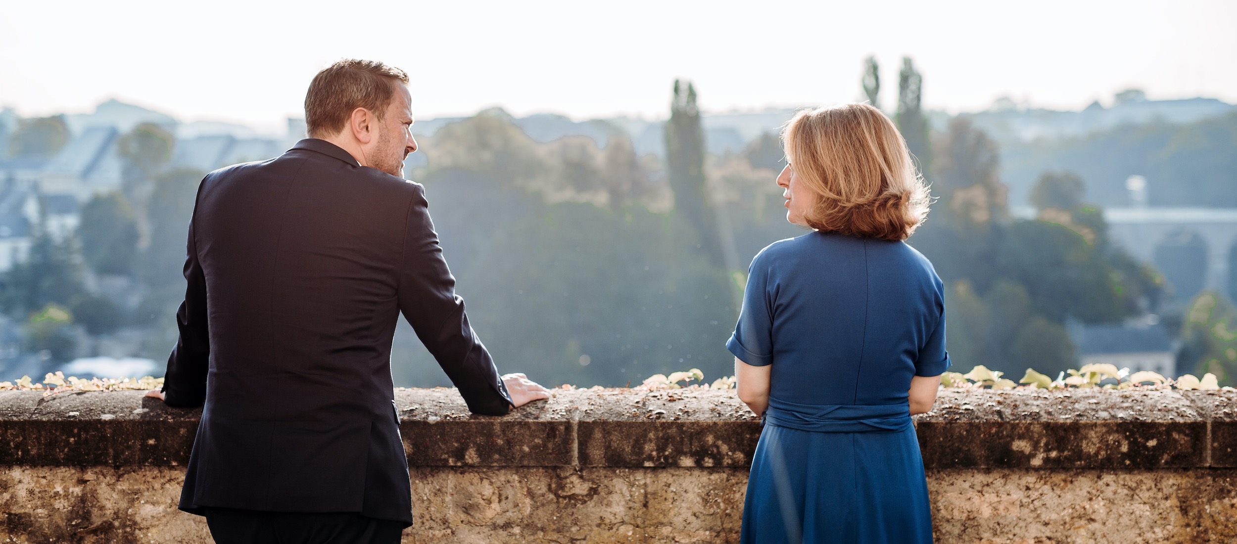 Fir wat mir stinn Xavier Bettel Corinne Cahen Header